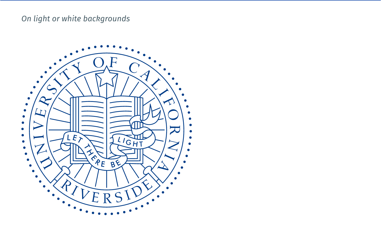 Ucr Seal Brand Identity